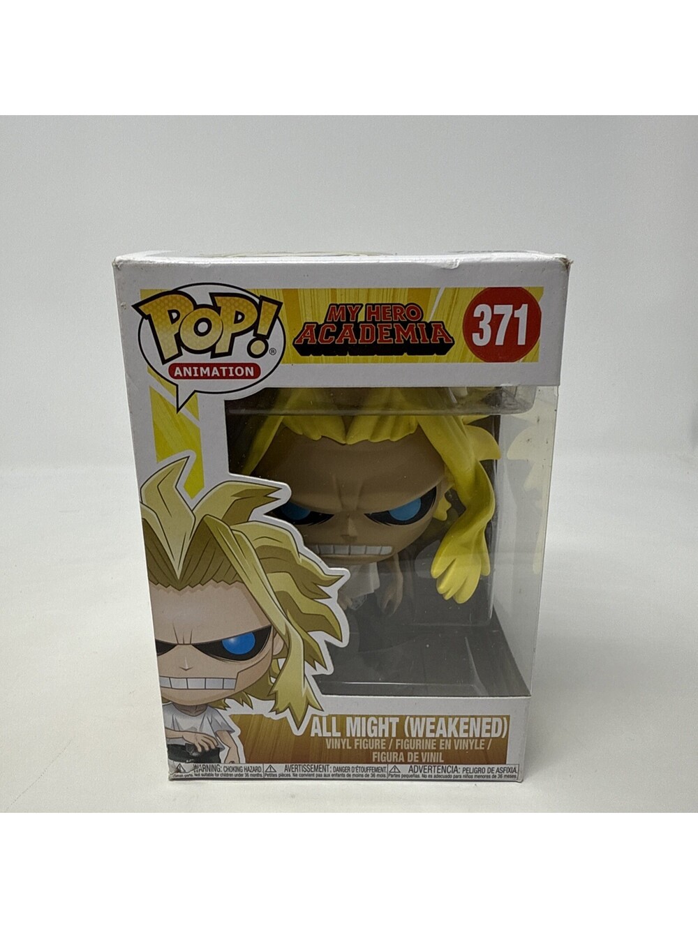 Funko Pop! Vinyl: My Hero Academia - All Might (Weakened) #371